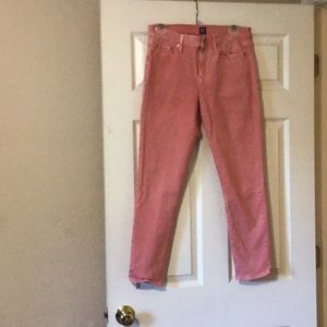 Women’s Gap Denim 30R true skinny denim, pink